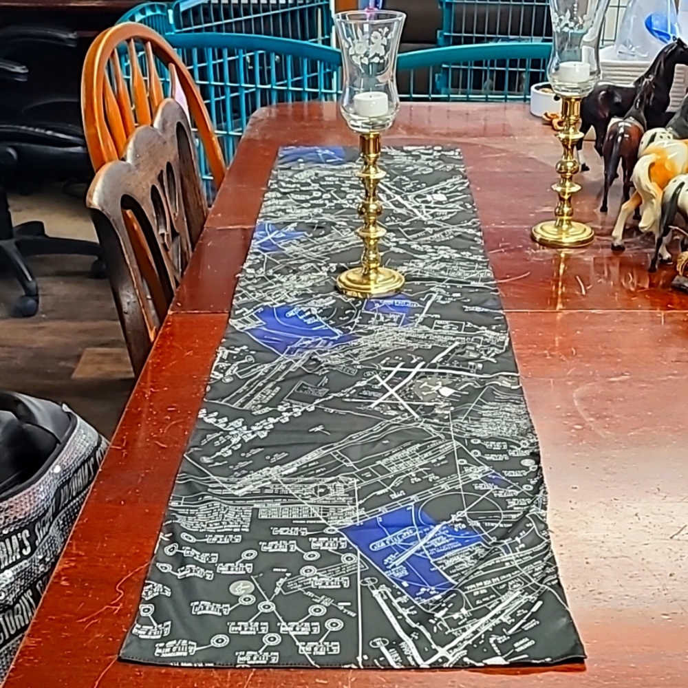 Aviation table runner